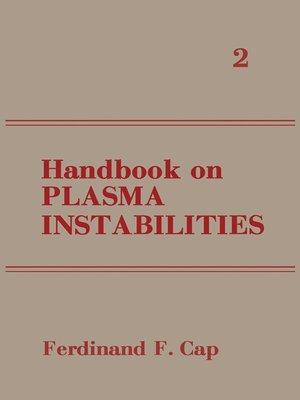 cover image of Handbook on Plasma Instabilities, Volume 2